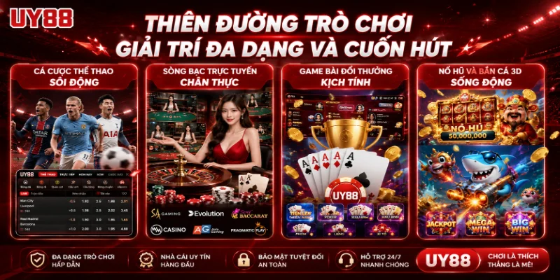 Thiên đường trò chơi giải trí đa dạng và cuốn hút